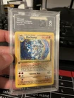 1999 Pokémon TCG Machamp Holo Rare Card Base Set, 1st Edition, #8/102