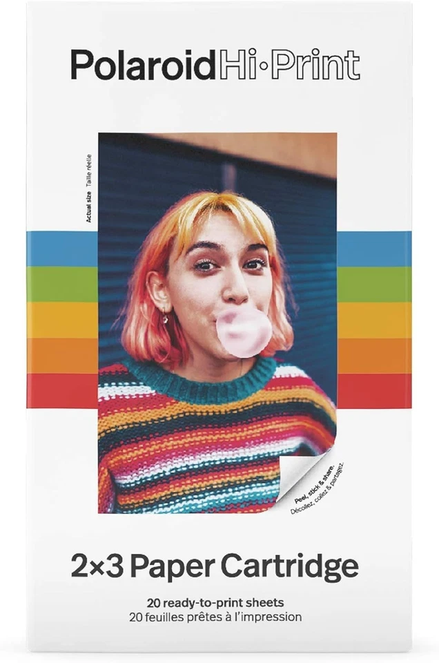 Vibrant 2x3 Sticky-Back Photo Paper - 60 Sheets for Hi-Print Pocket Printer - Image 4 of 4