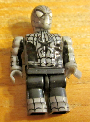 Mega Bloks Complete Set 1910 Silver Spider-Man w/1 Minifig