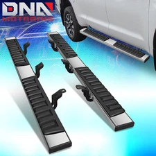 For 2007-2021 Toyota Tundra Crew/Double Cab 6.75" Side Step Bar Running Boards