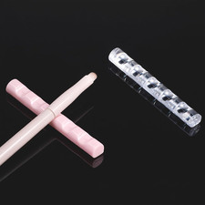 Nail Brush Holder, 5 Compartment Acrylic Nail Art Brush Stand, 2 Pcs