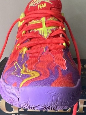 PUMA MB.03 Lo Men s Basketball Shoes Red Purple 310847-01