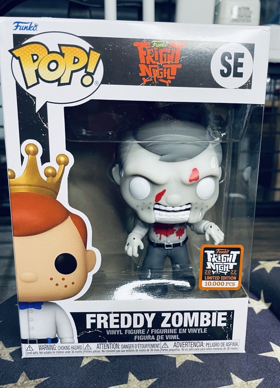 Funko Pop! Freddy Zombie - (Funko Fright Night 2020 Ltd. Ed.) -- 10,000 pcs.