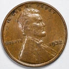 1932-P Lincoln Wheat Penny Cent Almost Uncirculated (AU)