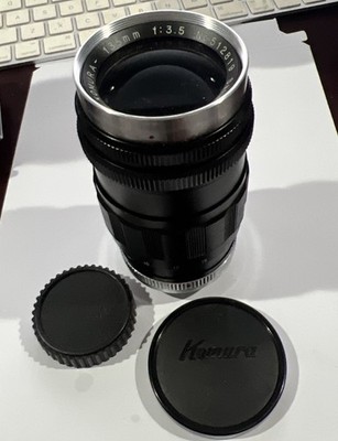 Sankyo Koki Komura 135mm F3.5 with Exakta Mount | eBay
