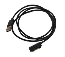 1M Magnetic USB Charging Charger cable For Sony Xperia Z3 Z2 Z1 L39H XL39H black