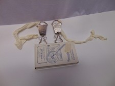 Pair of Vintage Snugins Universal Cover Fasteners 1930s Baby Blanket with Box