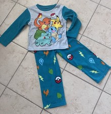 Pokemon Boy Size 6 Pajama Sleepwear Set NWT