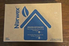 NEW Norwex EnviroSponges - Set Of 2 Multipurpose Songes 2 sided