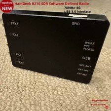 HamGeek B210 SDR Software Defined Radio 70MHz-6G Compatible with UHD AD9361