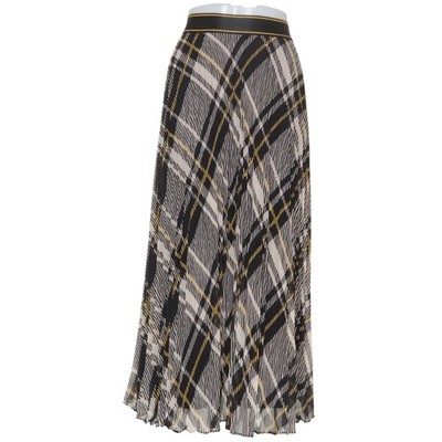 Betty & Co. Grey, Rock, Größe: 46, Schwarz/Weiß/Gelb, Polyester/Viskose #R2Y