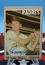 Autographed Signed 1970 Topps - Tommy Dean #234