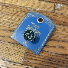 Wizarding World Harry Potter Slytherin Adjustable Nickel Ring Universal Studios