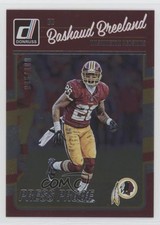 2016 Donruss Press Proof Silver 35/100 Bashaud Breeland #300 4g8