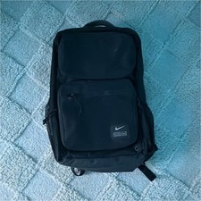 Nike Solid Black Polyester Laptop Backpack 15 in Compatible, Padded