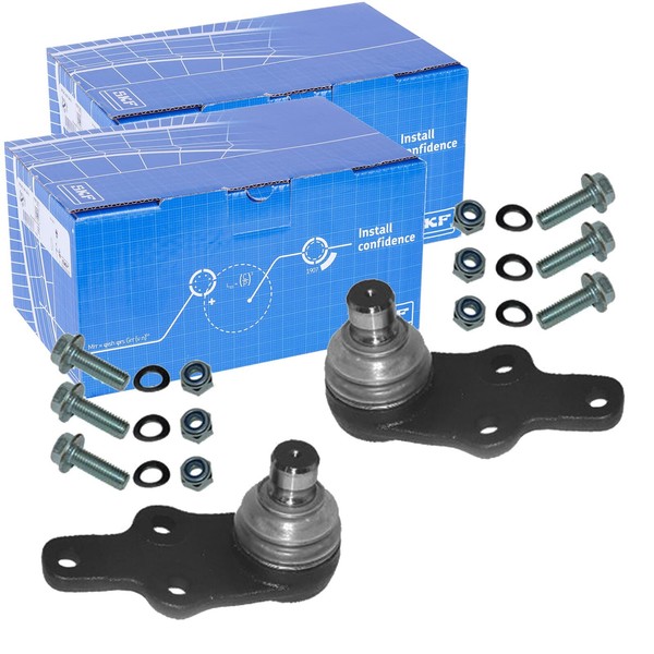 2X SKF Traggelenke Unten Vorne Beidseitig Passend FÜR Ford Mondeo Links+Rechts-image