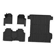 Floor Mats Bed Mat for 2024-2025 Silverado EV WT, Only for 5.9 Ft Bed, All