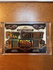 Elvis Presley Frank Sinatra 2021 Metal Pop Century Duos reliquia indossata /65