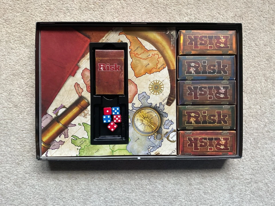 Hasbro Risk Strategy Board Game 2015 The Game of Strategic Conquest Complete VGC - Image 2 of 4