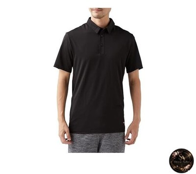 [Essentials] Golf Poloshirt leicht Stretch Techwear schnelltrocknend Slim Fit