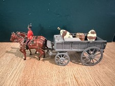Britains: Royal Army Service Corps Wagon. Driver Repainted. Pre War