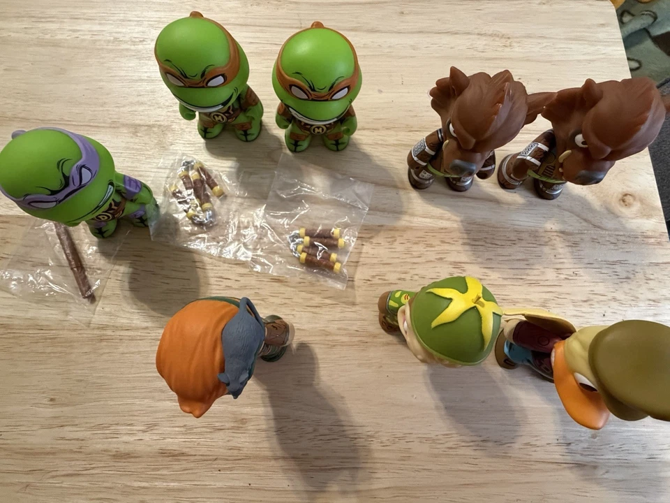 Kidrobot Teenage Mutant Ninja Turtles Serie 2 Shell Shock Caja Ciega Figuras Foto 2 de 3