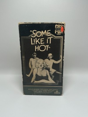 Vintage 1984 Marilyn Monroe Some Like It Hot VHS Tape CBS FOX