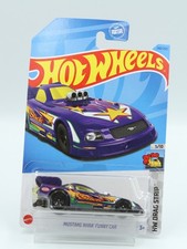 Hot Wheels Mustang NHRA Funny Car HW Drag Strip Purple Sealed 5/10 in series NEW