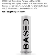 Based Bodyworks Hair Texturizing Powder Lightweight Volumizing 1.7 fl oz