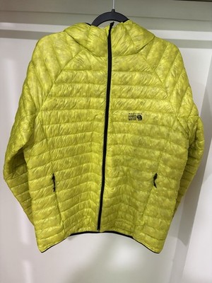 Mountain Hardwear Ghost Whisperer UL 1000 Fill Hooded Jacket Mens L Green NWT
