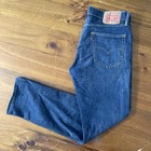 Levi's 514 Mens Jeans W32 L32 Blue Denim Mid Rise Regular Fit Straight Zip Fly
