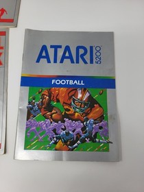 Atari 5200 Games Lot Of 3 Football, Baseball, Soccer UNTESTED* As Is 