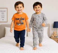Carter's Toddler Boys' 4-Piece Puppies Snug Fit Pajama Set 3T