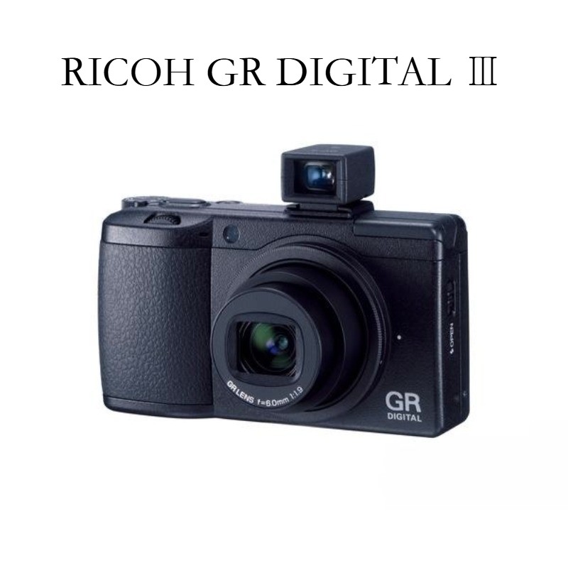 90%New RICOH GR DIGITAL III 3 Digital Camera W/SD Card Charger