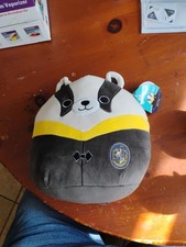 Squishmallows Harry Potter Hufflepuff Badger in Hogwart's House Robe 10"NWT