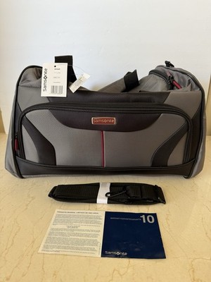 NWT Samsonite Uintah Boarding Bag Travel Carry On Charcoal Gray