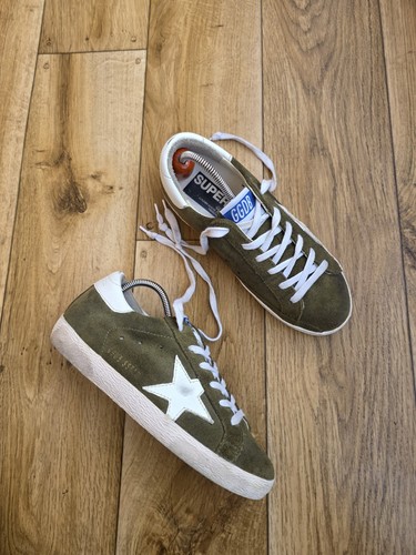 GOLDEN GOOSE SUPERSTAR SNEAKERS SIZE 35 EU, 4.5 US, 2.5 UK 