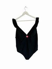 Monsoon Swimsuit Swimming Costume New With Out Tags Size 24 Black Ruffle
