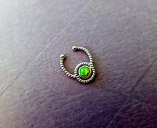 Septum Clip-On Fake Nose Ring Clicker Non-Piercing Gem Hanger Hoop Jewelry B-1