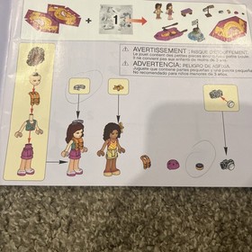 LEGO Friends 41121 Adventure Camp Rafting ~ 100% Complete with Manual and Box