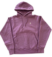 Champion Reverse Weave Hoodie in Purple/Lilac Size S