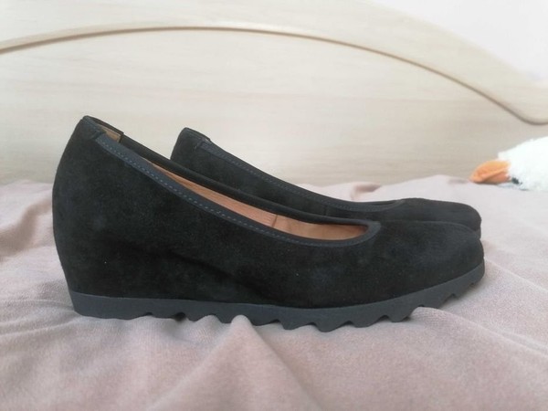 Women Gabor Heels Black 36 #9P52