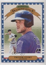 2019 Panini Donruss Diamond Kings Independence Day Trevor Story #27 1n5