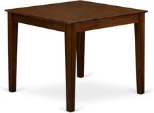 OXT-AWA-T Oxford Square Kitchen Dining Table Small Spaces 36x36 Inch Antique