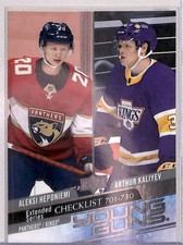 2020-21 Upper Deck Young Guns Young Guns Checklist (Aleksi Heponiemi/Arthur