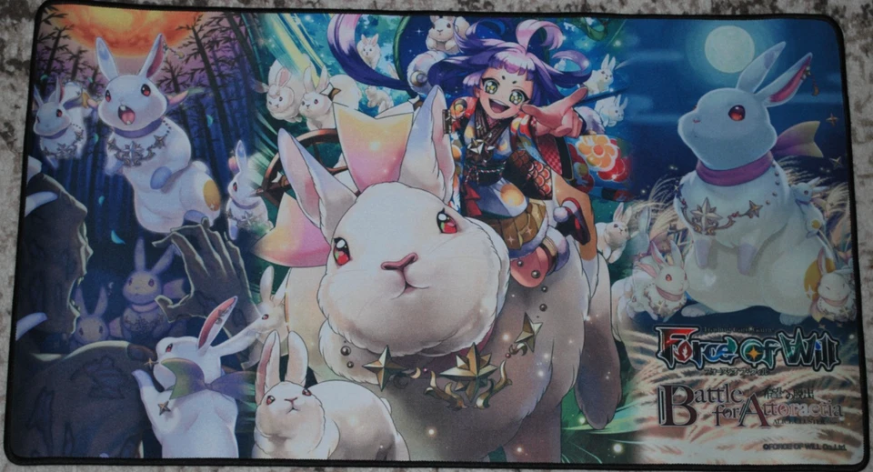 Force of Will - Battle for Attoractia Prerelease Playmat - TCG BFA - Image 2 of 2