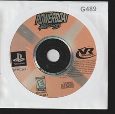 Powerboat Racing Sony PlayStation 1 Used Video Game Disc Only Sleeved