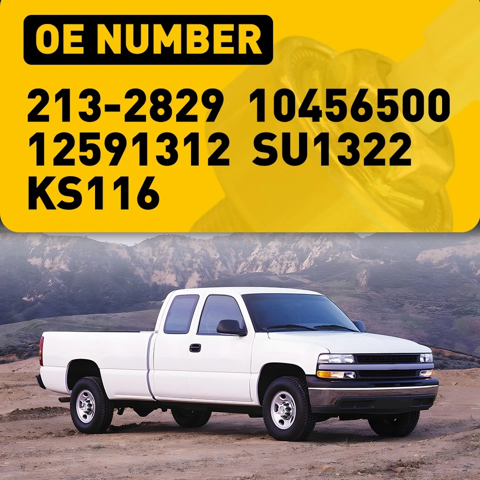 Sensor de golpe para GM 10456500 01-07 Silverado Sierra Avalanche Suburban 8,1 L Foto 3 de 4
