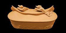 VTG Whitewater Canoers, Art Stoneware Baking Dish, Terracotta, Montgomery Smith