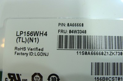 LG Display 15.6'' LCD Laptop Screen  HD Glossy 40pin LP156WH4 TL N1